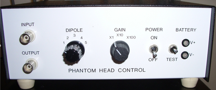 MEG Phantom Head Control (Front).