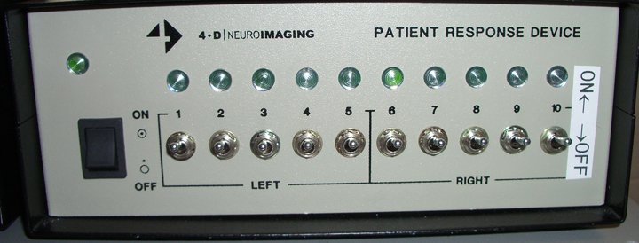 MEG Patient Response Device (Front).
